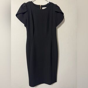 Calvin Klein Black Midi Dress